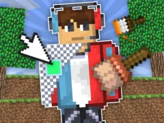 Permainan Lukis kulit untuk mineblock dengan fizik talian