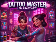 Permainan Master Tatu 3D: Seni Gila talian