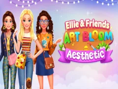 Permainan Ellie dan rakan -rakan seni mekar estetik talian