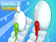 Permainan Perlumbaan 3D Snow Race talian Permainan Perlumbaan 3D Snow Race talian