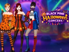 Permainan Konsert halloween merah jambu hitam talian