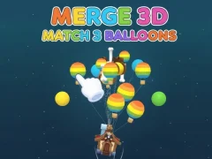 Permainan Gabungkan perlawanan 3d 3 belon talian Permainan Gabungkan perlawanan 3d 3 belon talian
