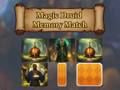 Permainan Perlawanan Memori Magic Druid talian