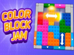 Permainan Jam blok warna talian