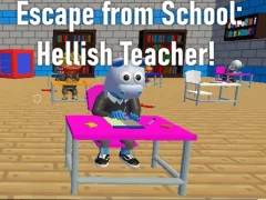 Permainan Melarikan diri dari sekolah: Guru Hellish! talian