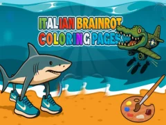 Permainan Halaman pewarna otak Itali talian