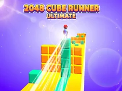 Permainan 2048 Cube Runner muktamad talian
