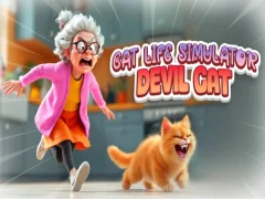 Permainan Simulator Kehidupan Kucing: Kucing Syaitan talian