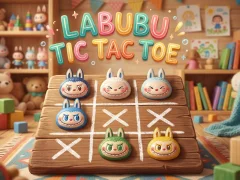 Permainan Labubu Tic Tac Toe talian