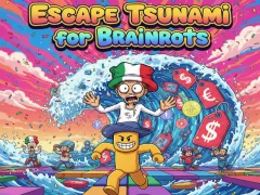 Permainan Melarikan diri dari Tsunami untuk Brainrots talian