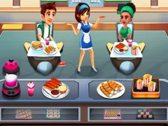 Permainan Memasak kafe makanan chef talian