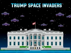 Permainan Trump Space Invaders talian