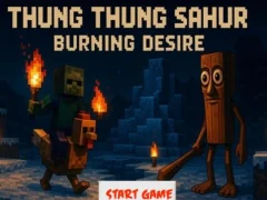 Permainan Thung thung sahur membakar keinginan talian