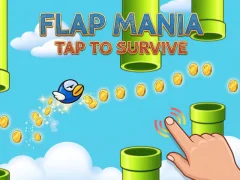 Permainan Ketik Mania Flap untuk Bertahan talian