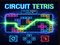 Permainan Litar Tetris talian