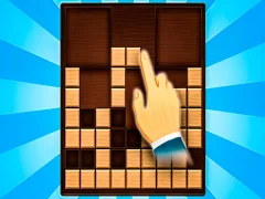Permainan Selesaikan blok kayu kiub 2D talian