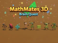 Permainan MathMates 3D: Pencarian Otak talian