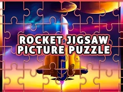Permainan Teka-teki Gambar Jigsaw Roket talian