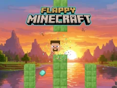 Permainan Flappy Minecraft talian