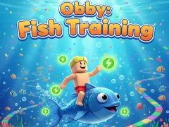 Permainan Obby: Latihan ikan talian