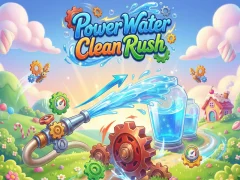 Permainan Power Water Clean Rush talian
