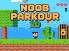 Permainan Noob Parkour 2D talian