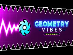 Permainan Geometry Vibes X-Ball talian