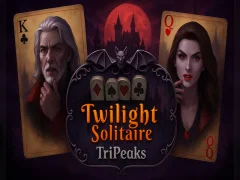 Permainan Twilight Solitaire Tripeaks talian