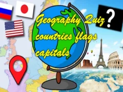 Permainan Geografi kuiz negara bendera Capitals talian