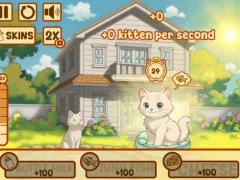 Permainan Klik Kitty Idle talian