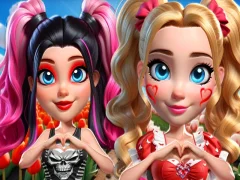 Permainan Hati yang bersemangat glamor vs punk talian