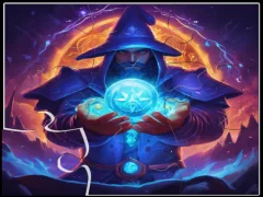 Permainan Wizard Jigsaw Puzzle talian Permainan Wizard Jigsaw Puzzle talian
