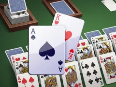 Permainan Kad solitaire double klondike talian
