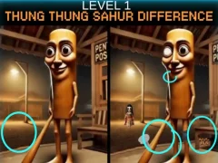 Permainan Perbezaan Thung Thung Sahur talian