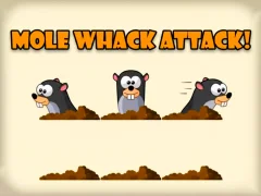 Permainan Mole Whack Attack talian