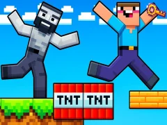 Permainan Noob: Trik Parkour talian