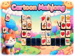 Permainan Kartun Mahjong talian