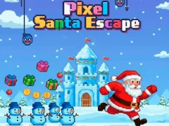 Permainan Pixel Santa Escape talian