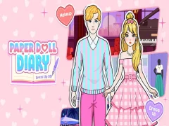 Permainan Diary Paper Doll: Berdandan DIY talian Permainan Diary Paper Doll: Berdandan DIY talian