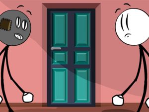 Permainan Pintu dan Pulau Stickman talian