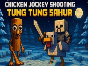 Permainan Joki Ayam Menembak Tung Tung Sahur talian