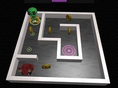 Permainan Maze 3D dan Robot talian