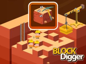 Permainan Blok penggali talian