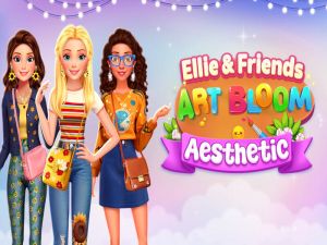 Permainan Ellie dan rakan -rakan seni mekar estetik talian