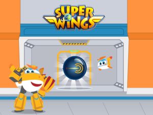 Permainan Superwings Colorswitch talian