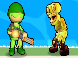 Permainan Pemusnahan Zombie Stickman talian