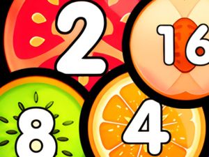 Permainan Gabungkan Bola Penembak 2048 Sambungkan Buah talian