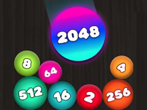 Permainan Teka-teki 2048: Sambungkan bola talian