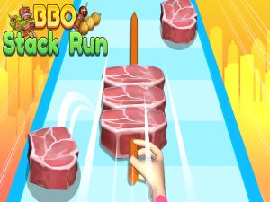 Permainan BBQ Stack Run talian