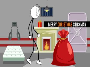 Permainan Merry Christmas Stickman talian